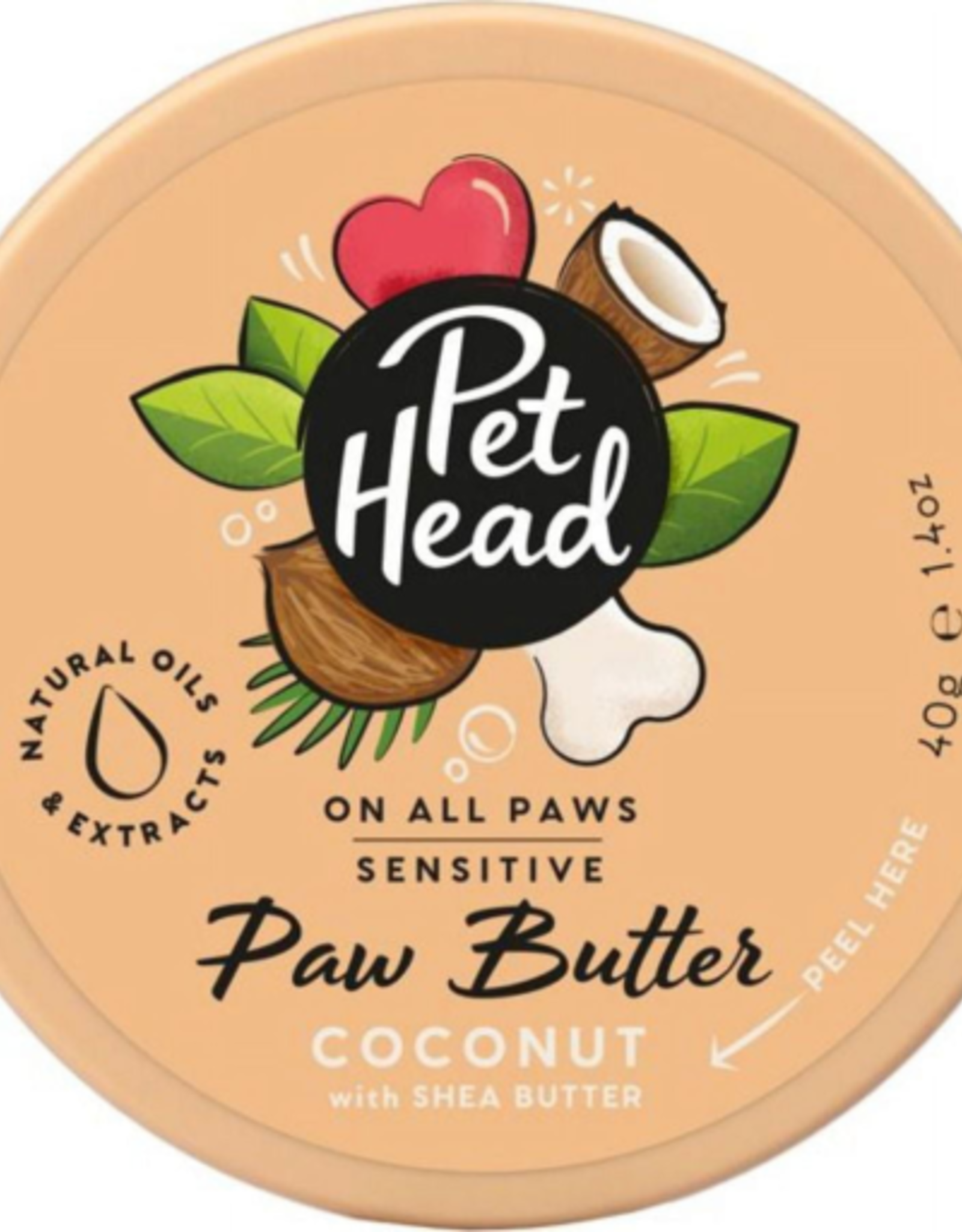 Pet Head Pet Head Sensitive Paw Butter for Dogs Coconut with Shea Butter 1.4oz