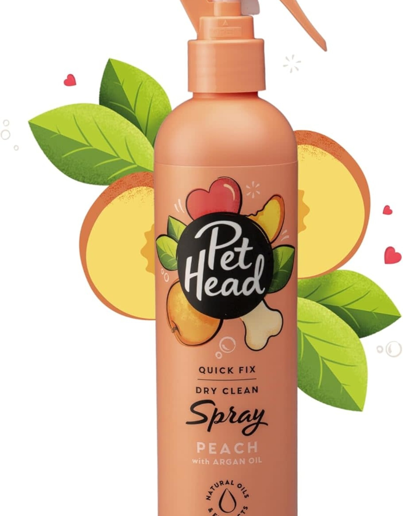 Pet Head Pet Head Quick Fix Spray for Dogs Peach with Argan Oil