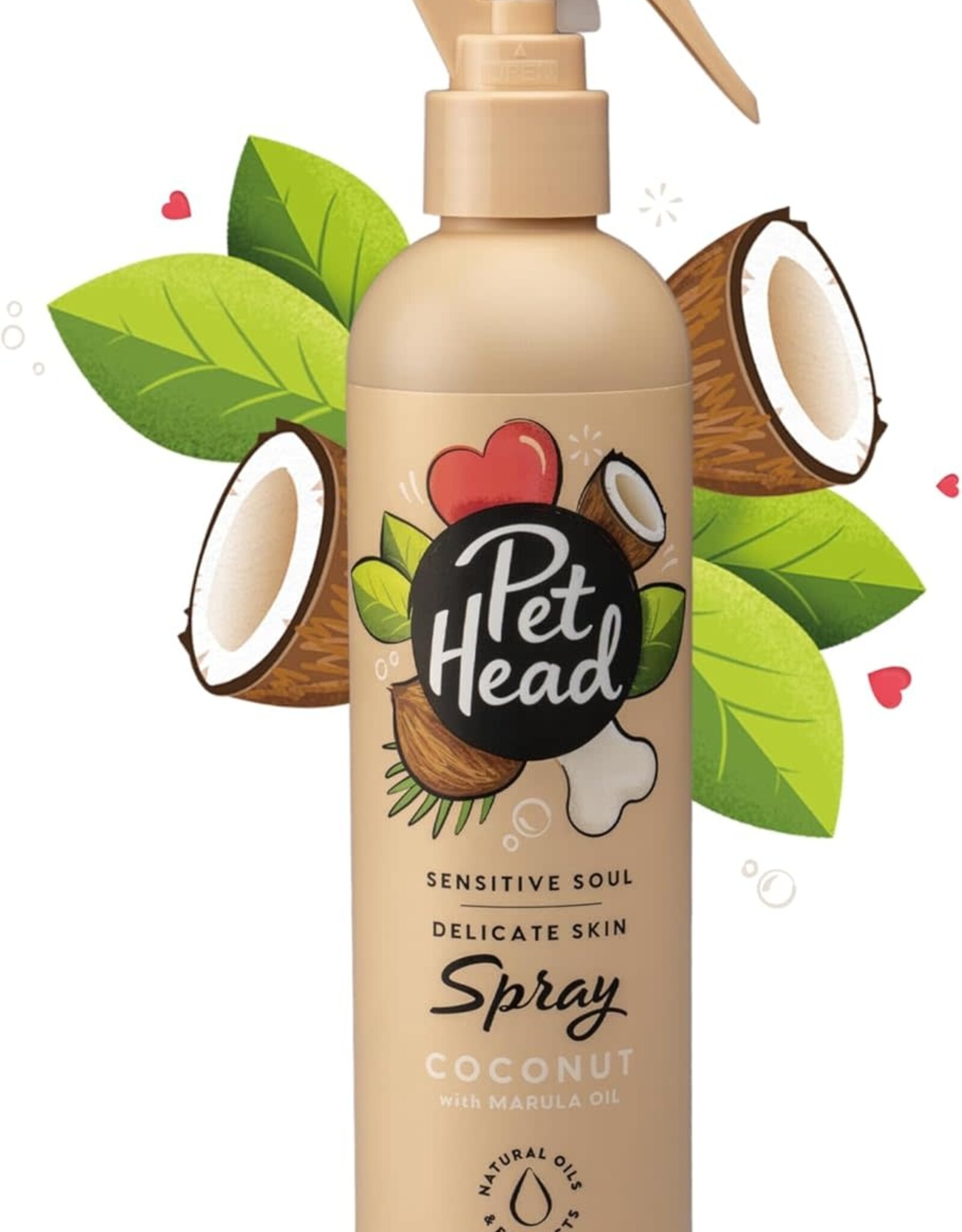 Pet Head Pet Head Sensitive Soul Delicate Skin Spray for Dogs Coconut with Marula Oil