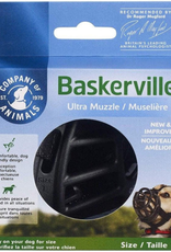 Company of Animals Baskerville Ultra Dog Muzzle - Safe Flexible Restraint with Adjustable Straps Size 2