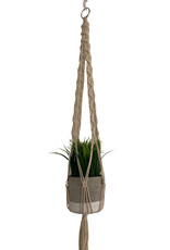 Primitive Planters® Cotton Twist Plant Hanger  - 38in