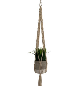 Primitive Planters® Cotton Twist Plant Hanger  - 38in