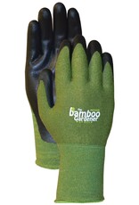 Bellingham® Bamboo Gardener™ Gloves  - Large - Nitrile Palm - Green