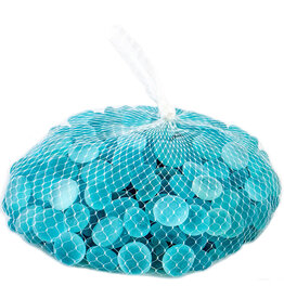 SuperMoss® Soft Glass Pebbles  - 4lb - Glacier Blue - Mesh Bag