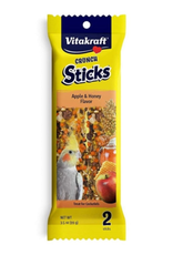 Vitakraft Vitakraft Crunch Sticks Apple & Honey Cockatiels Treats - 2 Pack