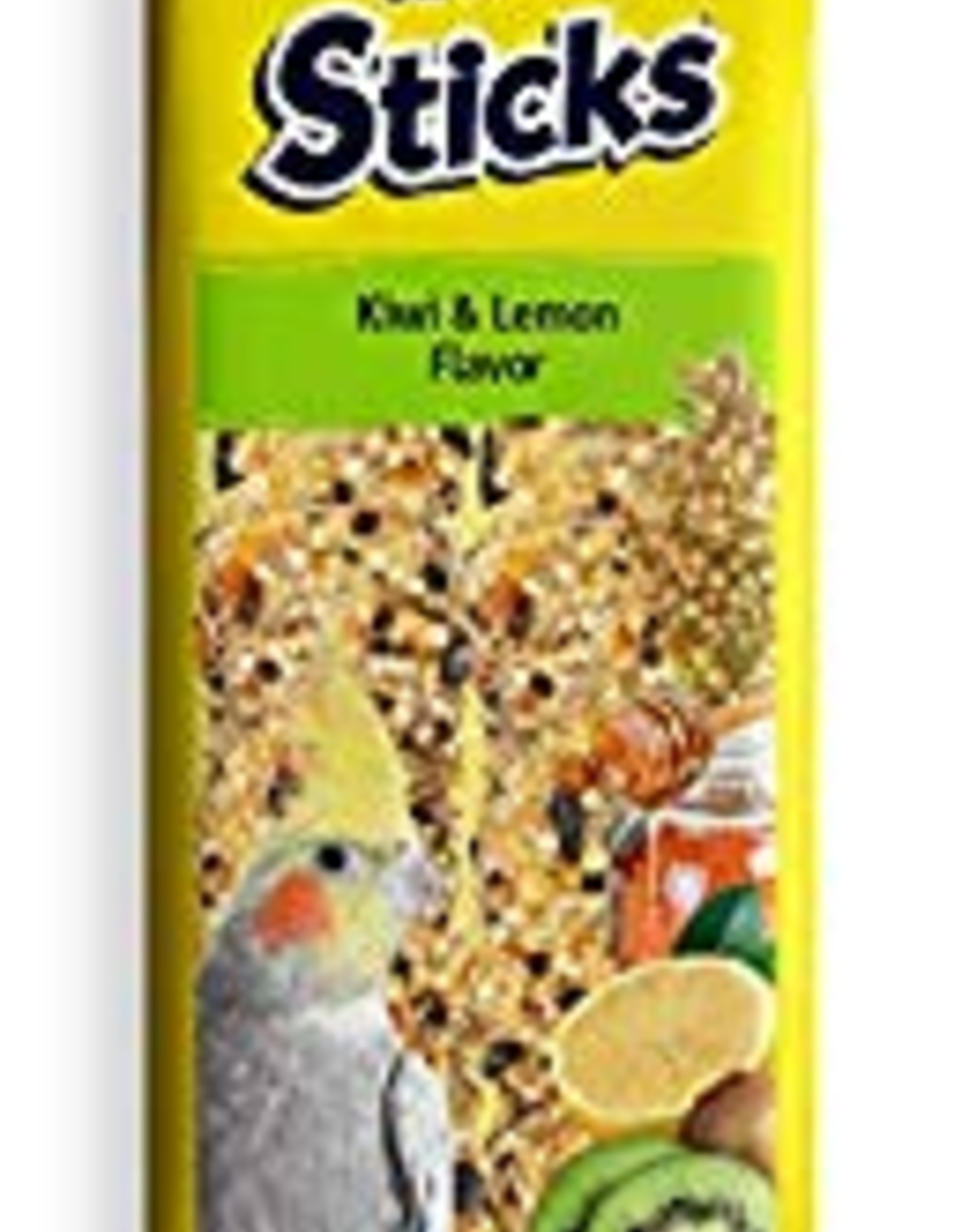 Vitakraft Vitakraft Crunch Sticks Kiwi & Lemon Cockatiel Treats - 2 Pack