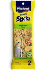 Vitakraft Vitakraft Crunch Sticks Kiwi & Lemon Cockatiel Treats - 2 Pack