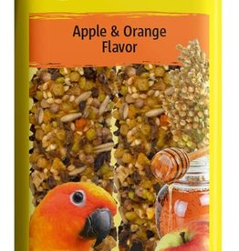 Vitakraft Vitakraft Crunch Sticks Conure Treat - Apple and Orange - Pet Bird Treat Toy - 2 Sticks