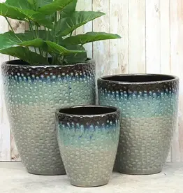 Seasponge Medium Egg Planter Elsa Grey 12.5x14.25
