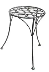 15" Droplet Plant Stand, Graphite