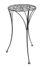 25" Droplet Plant Stand, Graphite