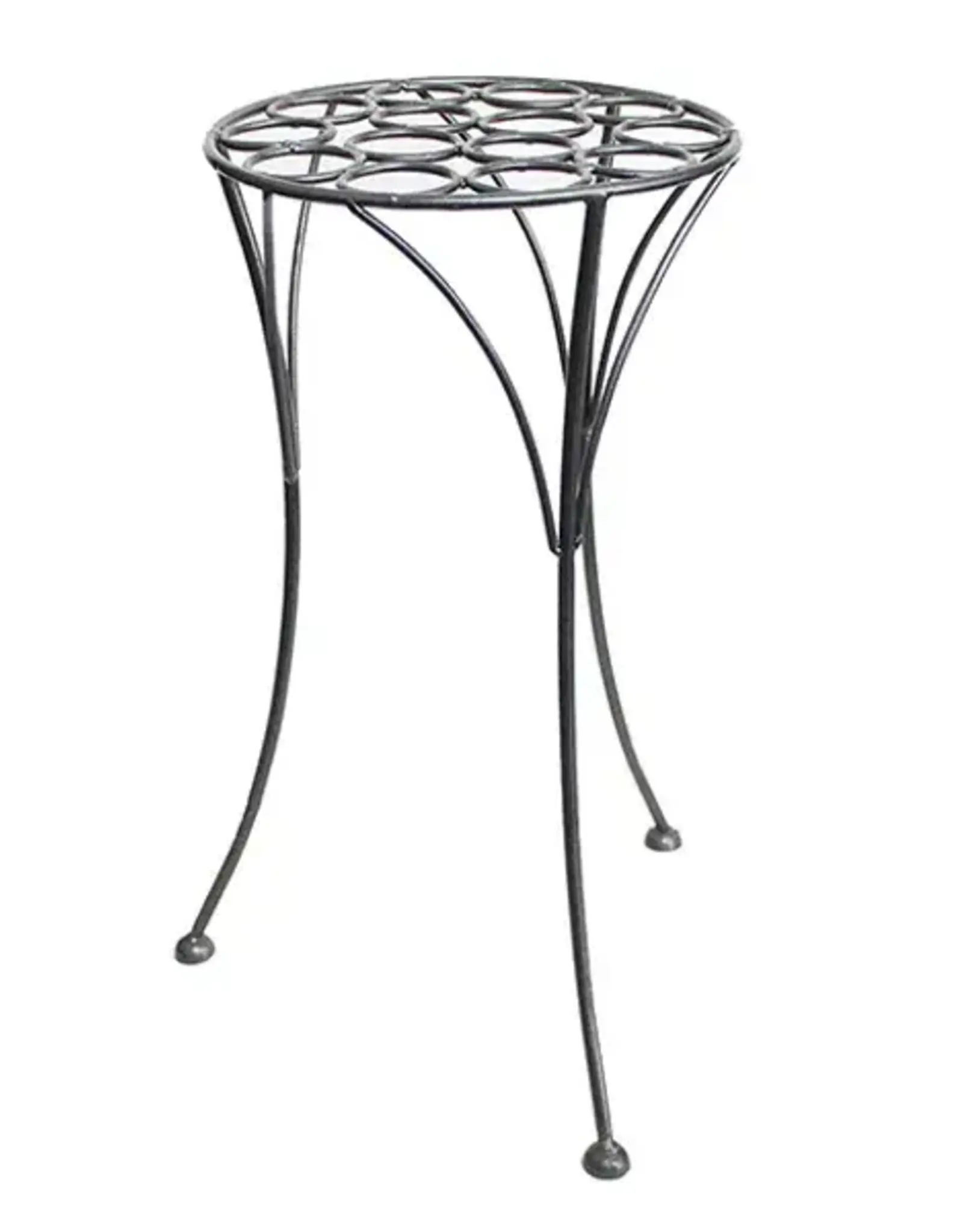 25" Droplet Plant Stand, Graphite