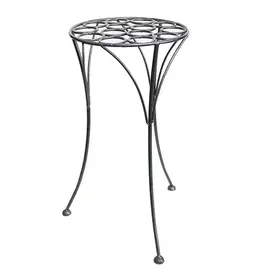 25" Droplet Plant Stand, Graphite