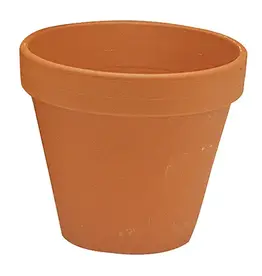 German Standard Pot, 4.25" x 3.75", Terracotta
