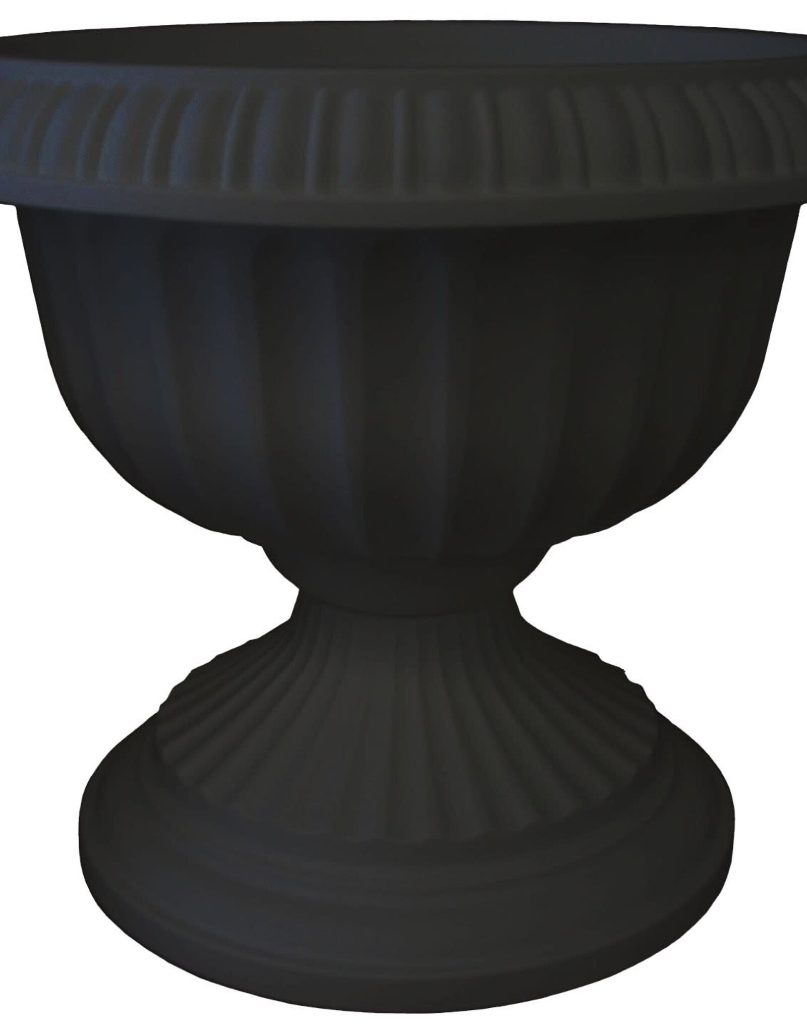 Bloem® Grecian Pedestal Urn  - 12in - Black