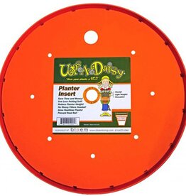 Bloem® Ups-A-Daisy Planter Insert  - 14in - Round - Orange