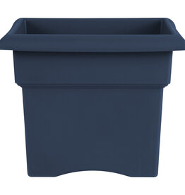 Bloem® Veranda Square Box Planter  - 14in - Navy