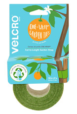 Velcro® One-Wrap® Garden Plant Ties  - Green - 2in W x 18ft L - Reusable - Cut to Desired Length