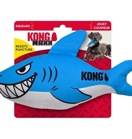 KONG KONG Maxx Ballistic 2 Layered Assorted Tough Dog Toy (Shark, Medium)
