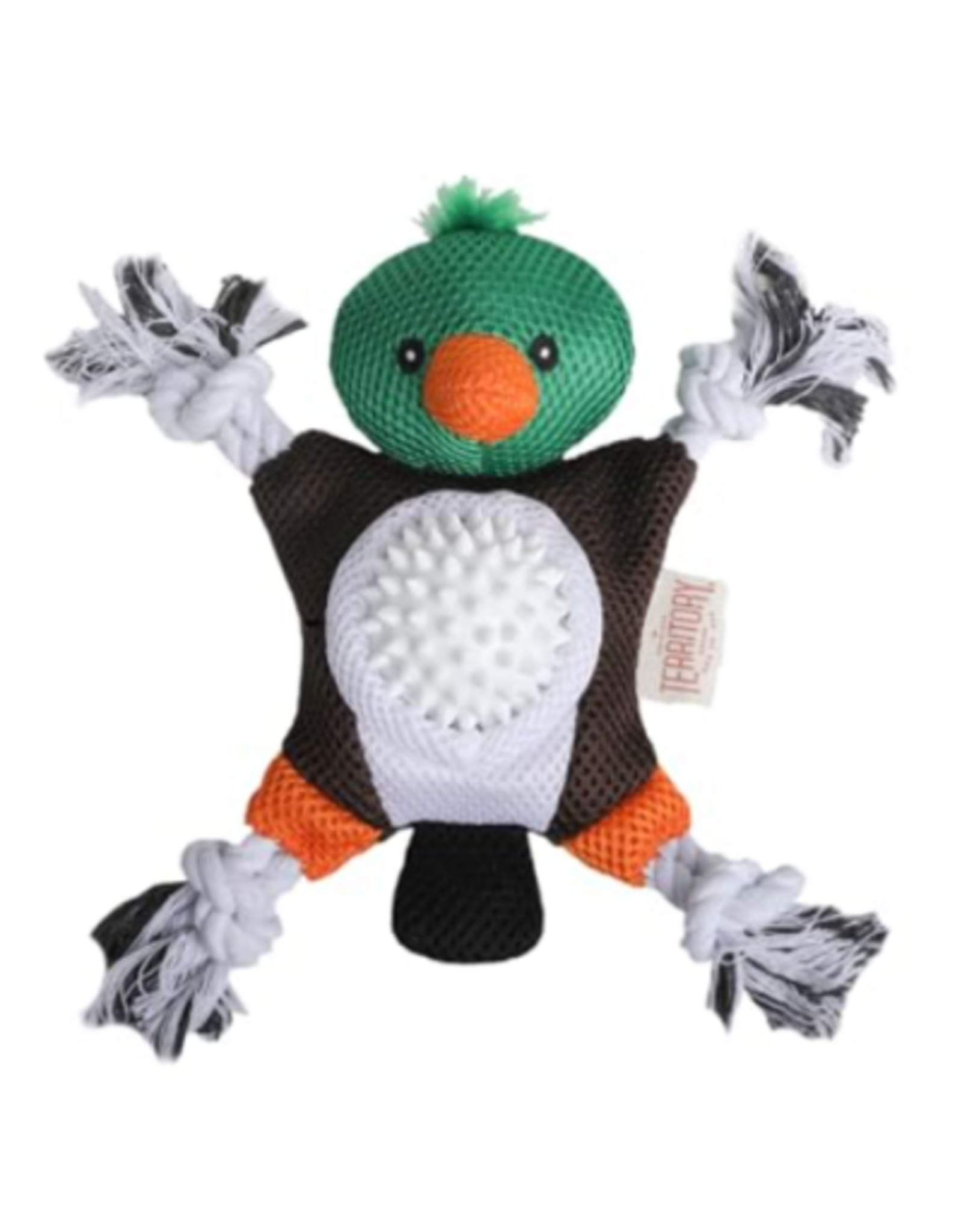 Territory Territory Mallard Duck 2-in-1 Dog Toy