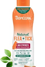 Tropiclean TropiClean Natural Max Strength Flea and Tick Shampoo Dogs 20oz