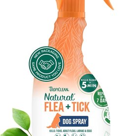 Tropiclean TropiClean Max Strength Natural Flea and Tick Treatment Spray for Dogs & Home 20oz
