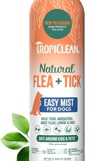 Tropiclean TropiClean Natural Dog Flea and Tick Treatment Spray, Continuous Gentle Mist, 14oz