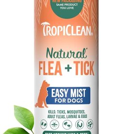 Tropiclean TropiClean Natural Dog Flea and Tick Treatment Spray, Continuous Gentle Mist, 14oz