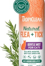 Tropiclean TropiClean Natural Cat Flea and Tick Treatment Spray, Continuous Gentle Mist, 14oz