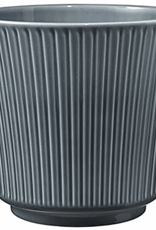 6.3″ Blue-Gray Ceramic Delphi Pot