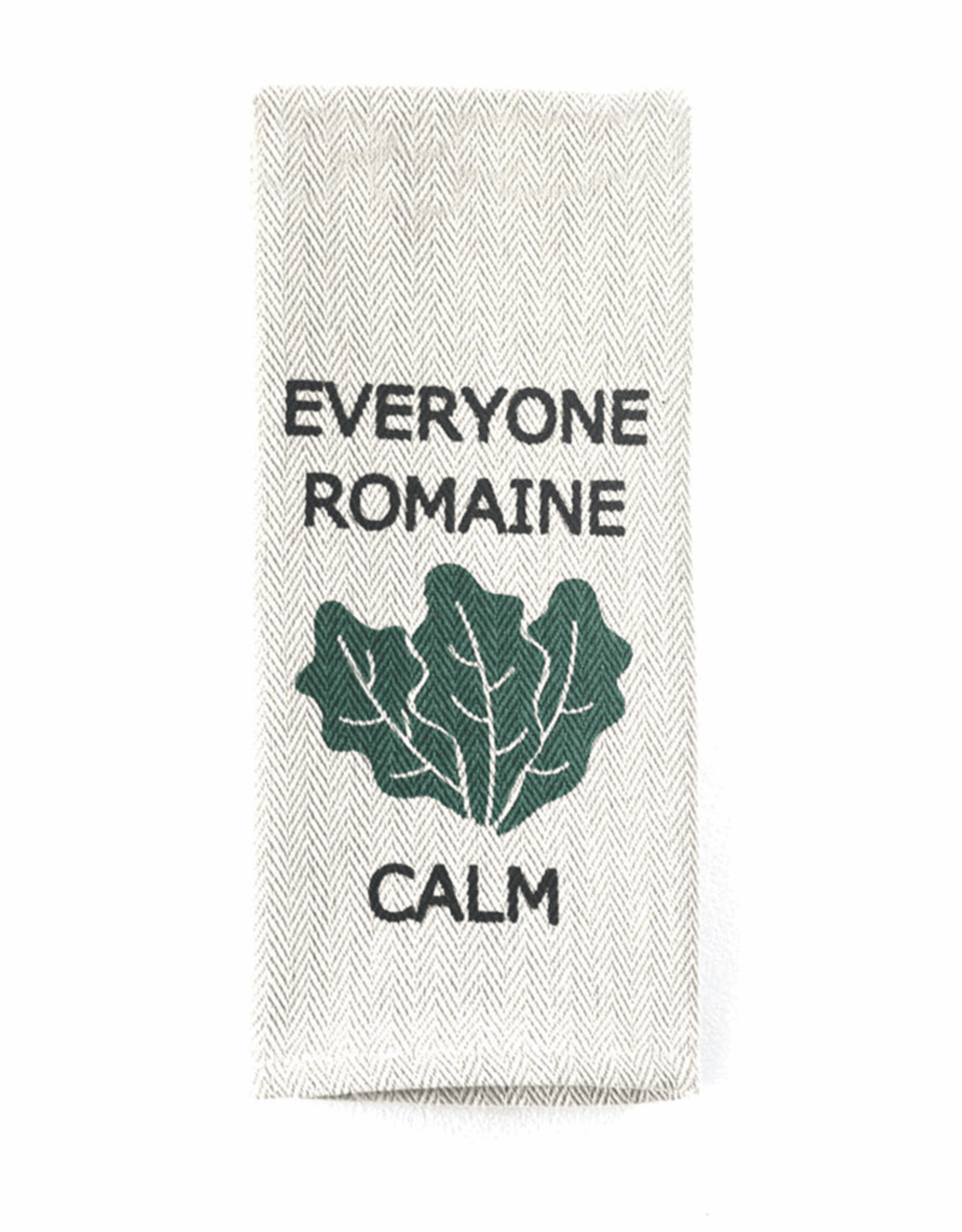 Tea Towel – Everyone Romaine Calm
