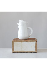 Stoneware Chicken Creamer 12oz