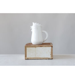 Stoneware Chicken Creamer 12oz