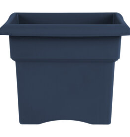 Bloem® Veranda Square Box Planter  - 18in - Navy