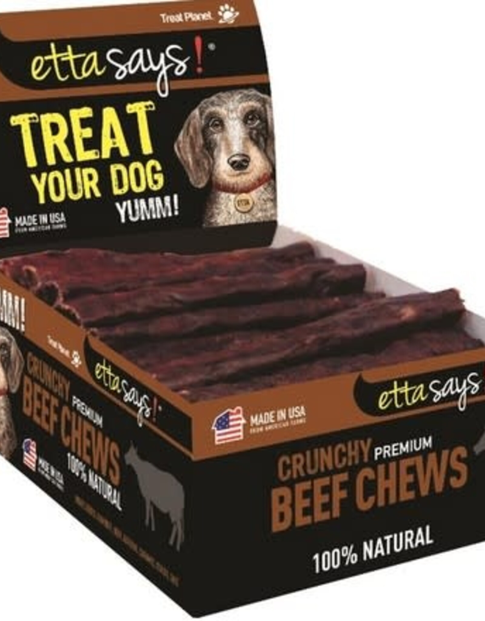 ETTA SAYS! Crunchy 4" Chews Various Flavors  Each Price