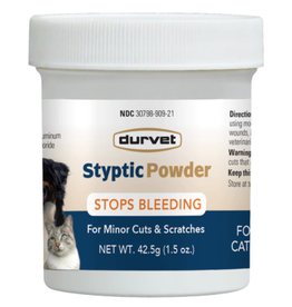 DURVET Styptic Powder Wound Care 1.5oz