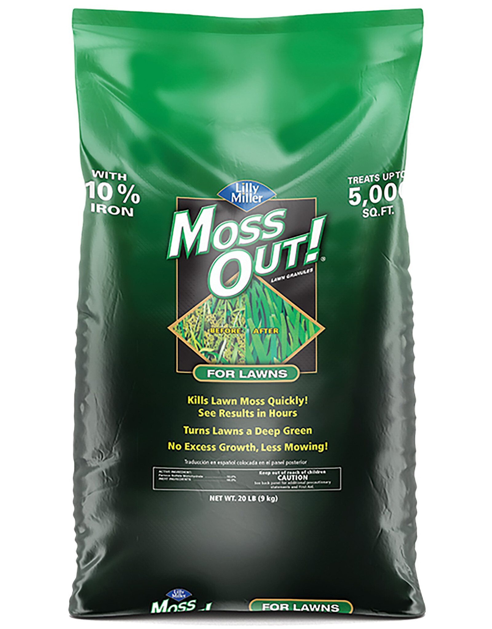 Lilly Miller® Moss Out® for Lawns  - 20lb - Granules