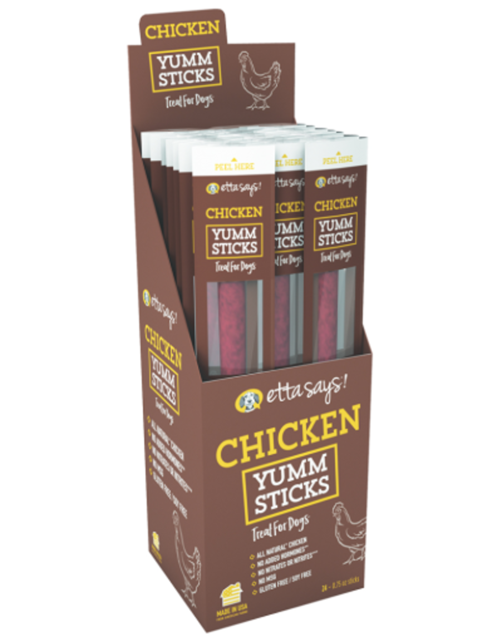 Etta Says! Etta Says! Chicken Yumm Sticks Dog Treat .75oz