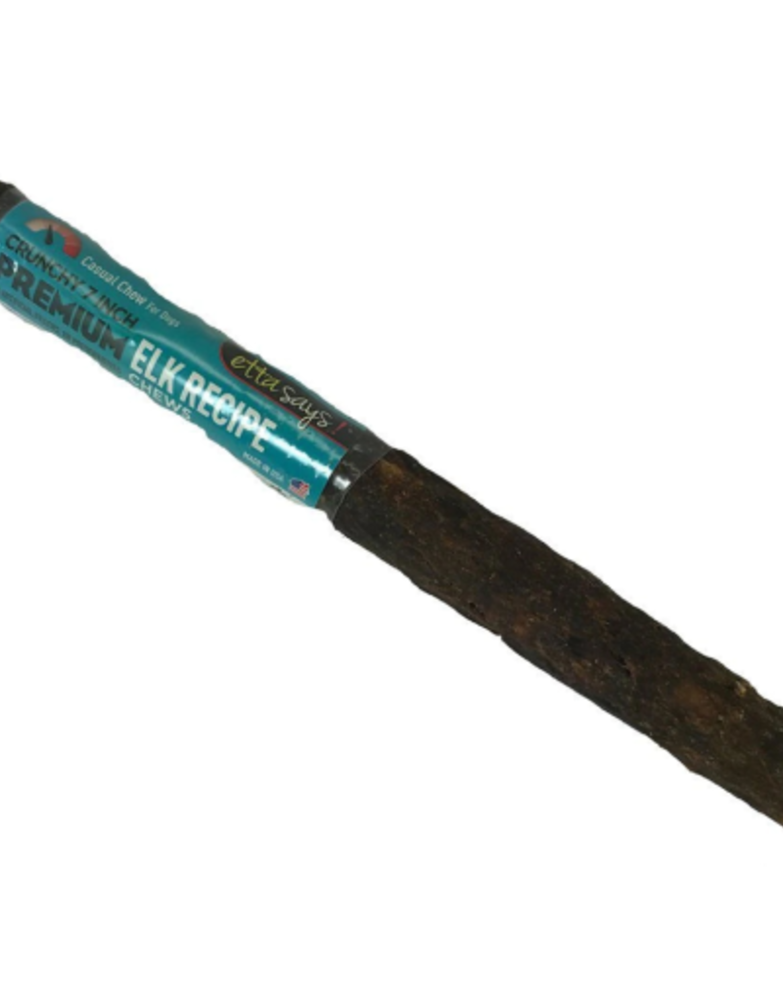 Etta Says! Etta Says! Premium Crunchy Elk Chew Dog Treat 7 in