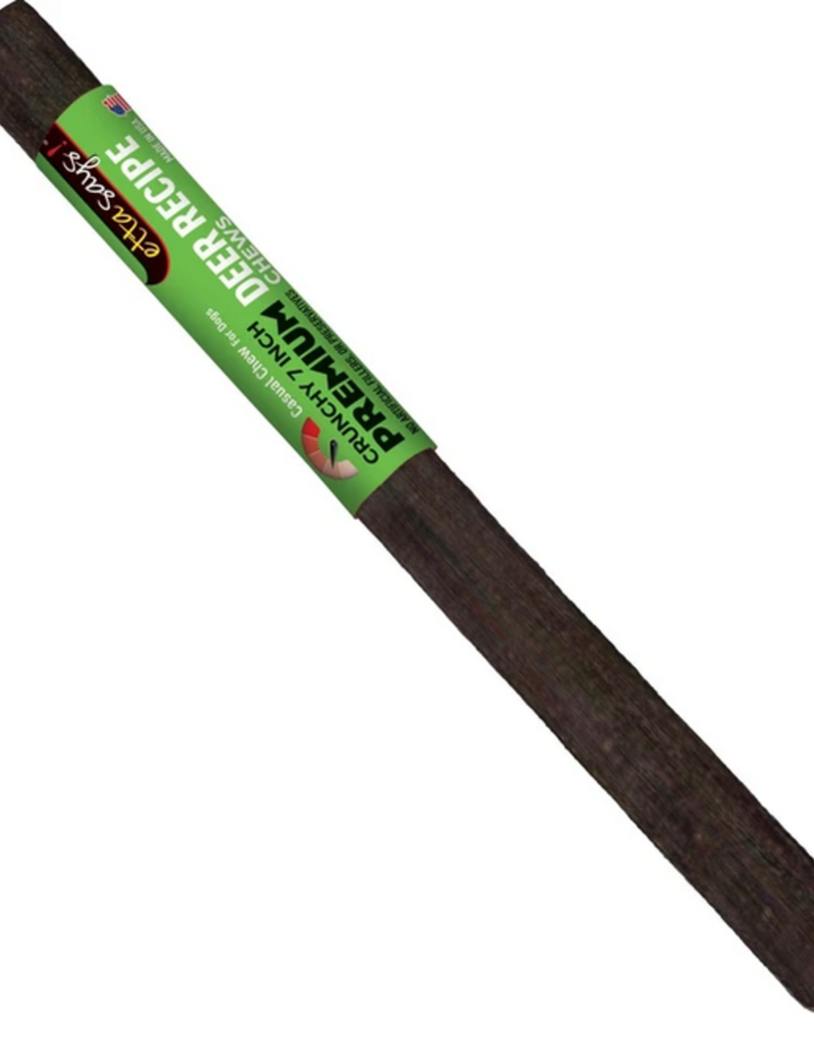 Etta Says! Etta Says! Premium Crunchy Deer Chew Dog Treat 7 in