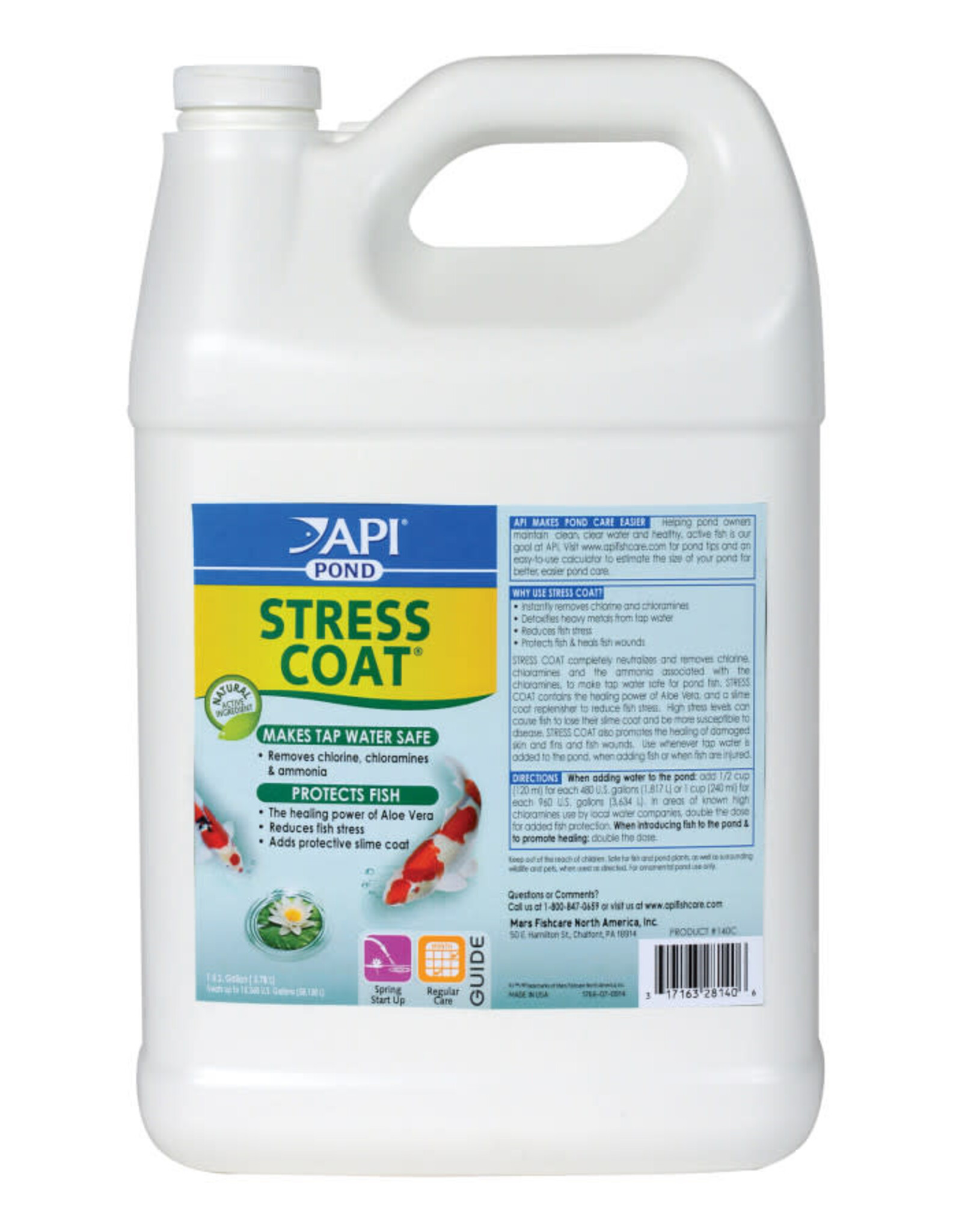 MARS FISHCARE NORTH AMERICA INC API Pond Stress Coat Water Conditioner1G