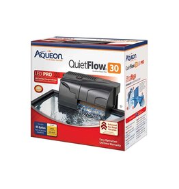 AQUEON Aqueon QuietFlow LED PRO Aquarium Power Filter Size 30