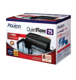 AQUEON Aqueon QuietFlow LED PRO Aquarium Power Filter Size 75