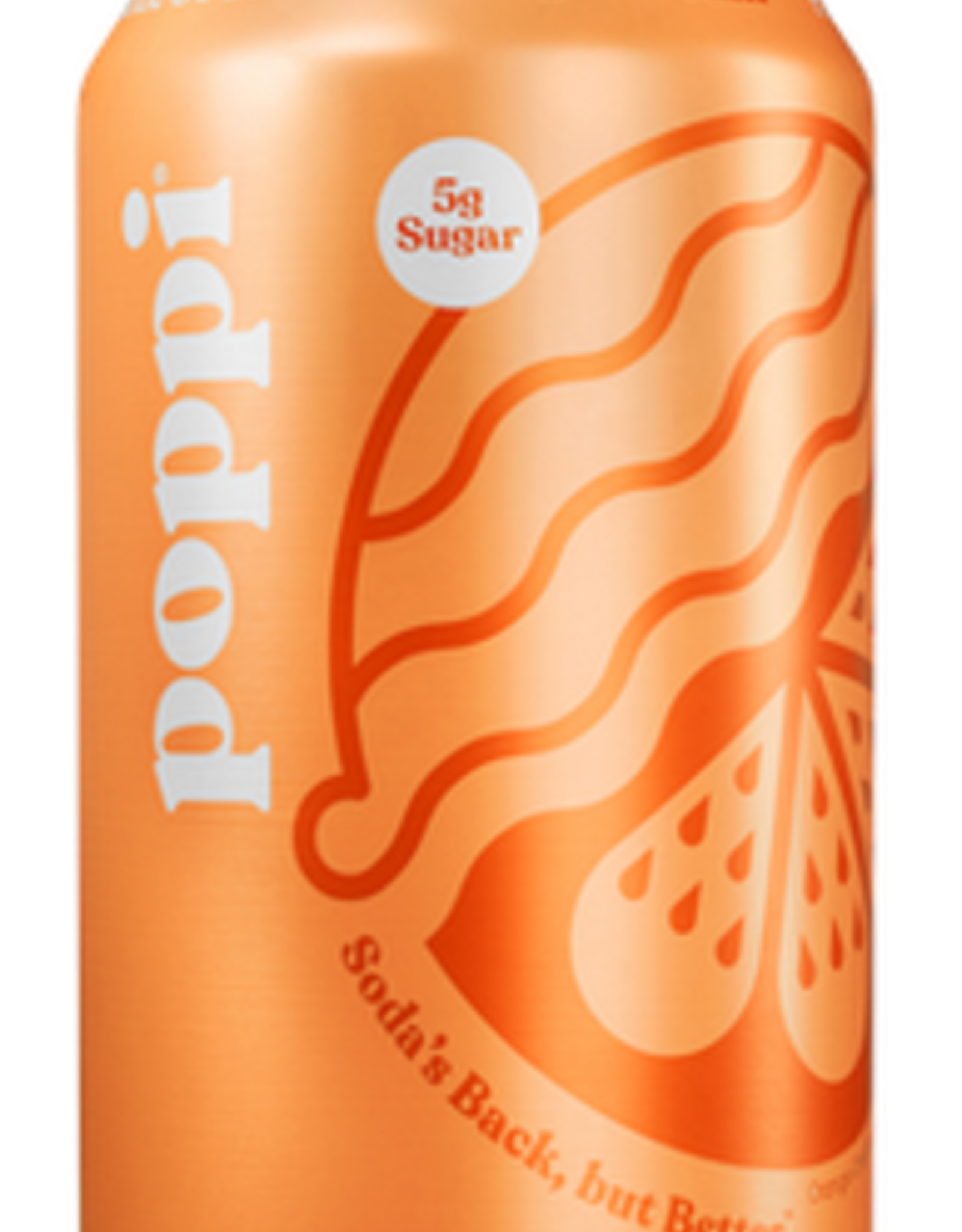 poppi Probiotic Soda Orange Cream 12 fl oz