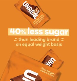 UNREAL Dark Chocolate Caramel Peanut Nougat Bar Mini