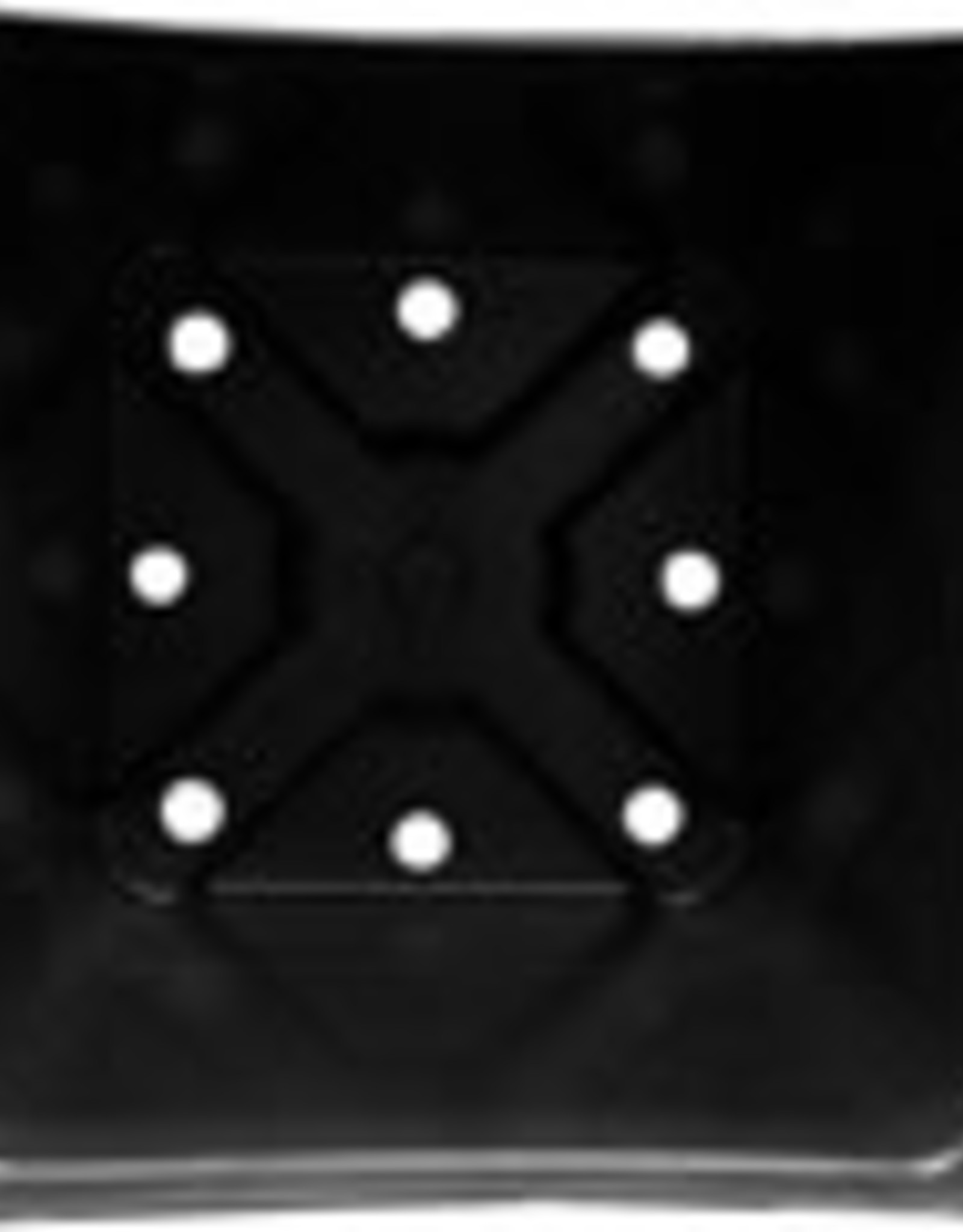 McConkey McConkey S55-1 5.5in Square Black Pot  NOT FOR RETAIL