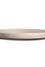 German Waterproof Saucer, 12.5“, Granite Clay