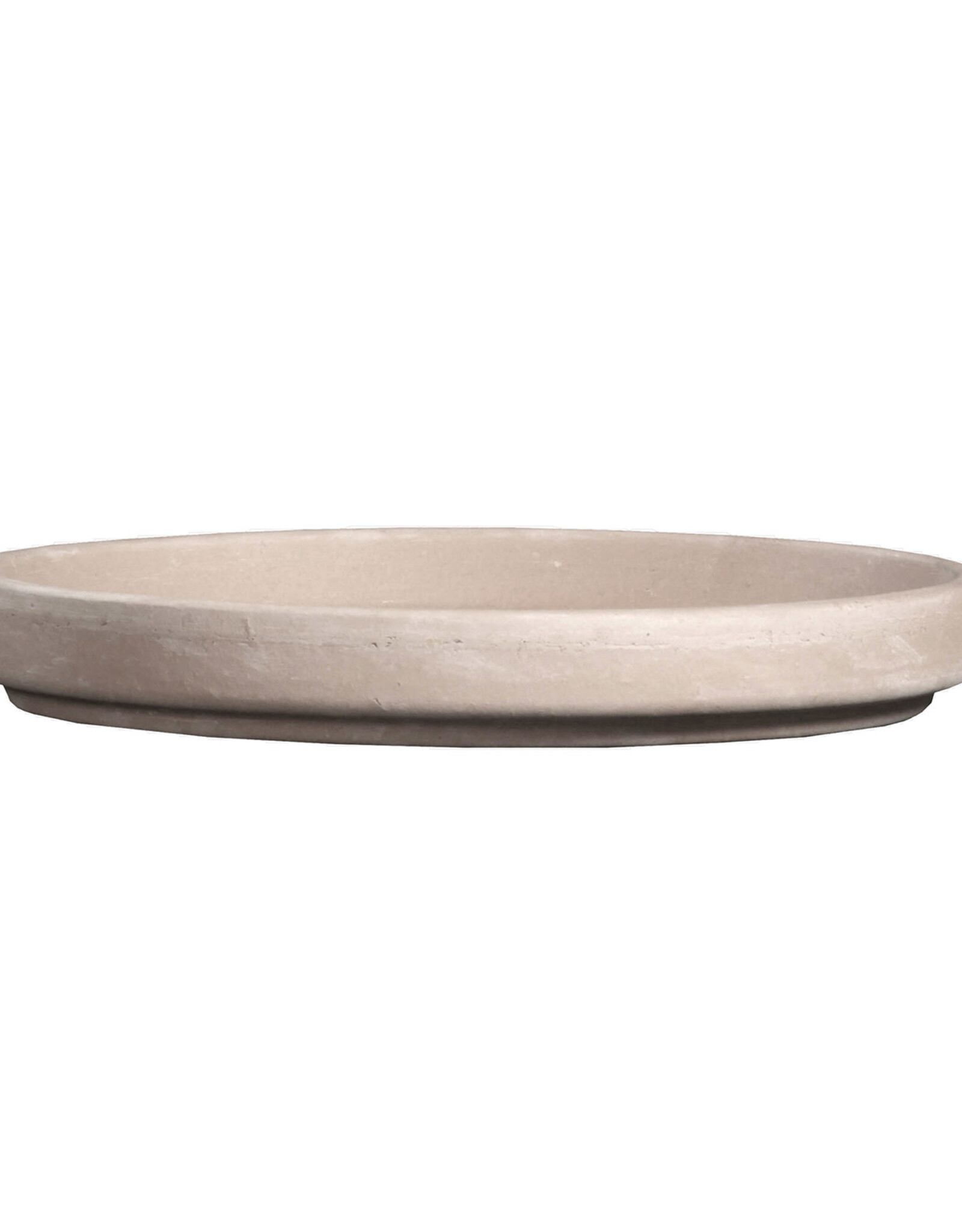 German Waterproof Saucer, 12.5“, Granite Clay