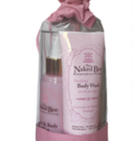 Naked Bee Vanilla, Rose & Honey Garden Getaway Trio