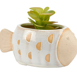 Flounder Planter 6.50" x 3.50" x 3"
